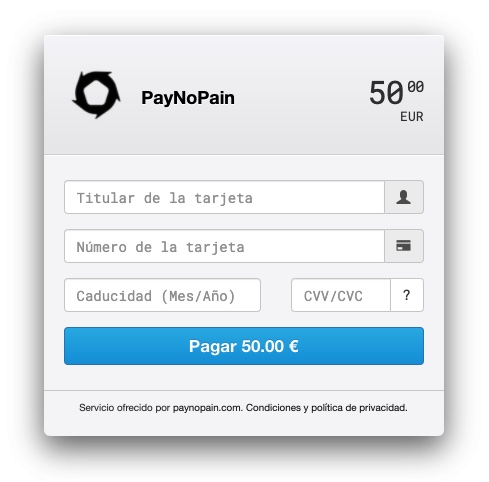 Link payments card